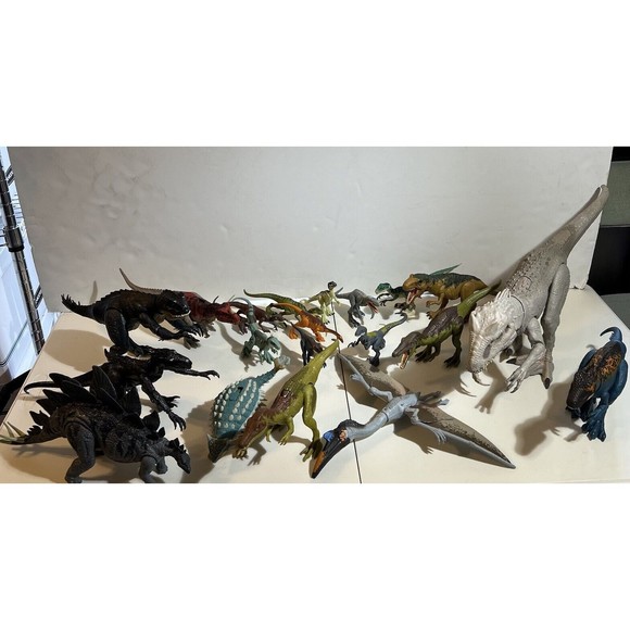 Jurassic Park Jurassic World Dinosaurs Toy Action  Figures Lot - Picture 1 of 16